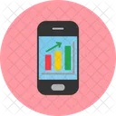 Mobile Analytics Online Analysis Analytics Icon