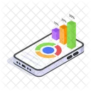 Mobile Analytics Analysis Icon