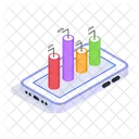 Mobile Analytics Analysis Icon