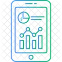 Mobile analytics  Icon