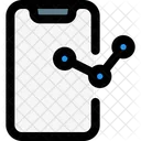 Mobile Analytics Online Analytics Online Growth Icon