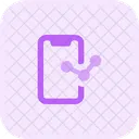 Mobile Analytics Online Analytics Online Growth Icon
