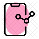 Mobile Analytics Online Analytics Online Growth Icon