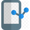 Mobile Analytics Online Analytics Online Growth Icon