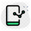 Mobile Analytics Online Analytics Online Growth Icon