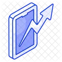 Mobile Analytics Analysis Icon