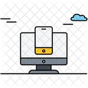 Mobile And Computer Mobile Desktop Icon
