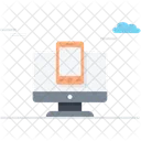 Mobile And Computer  Icon