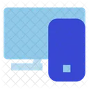 Mobile And Monitor Icon