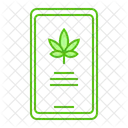 Marihuana Cannabis Anwendung Icon