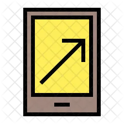 Mobile Anzeigen  Symbol