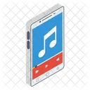 Mobile App Music Application Mobile Notes Icon