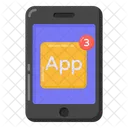 모바일 애플리케이션 모바일 앱 전화 앱 아이콘