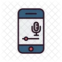 Mobile App Application Mic Icon