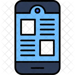 Mobile App  Icon