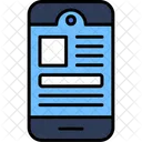 Mobile App Ouch Screen Technology Icon