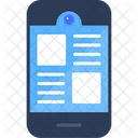 Mobile App Organizer Pixel Icon Icon
