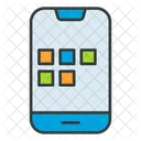 Communication Screen Smartphone Icon