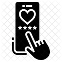 Bewertung mobiler Apps  Ícone