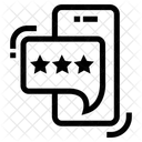 Bewertung mobiler Apps  Ícone