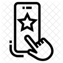Bewertung mobiler Apps  Ícone
