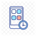 Mobile App Block Timer Icon