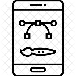 Download Free Mobile App Design Line Icon Available In Svg Png Eps Ai Icon Fonts