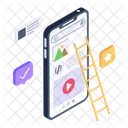 Mobile App Development  Icône