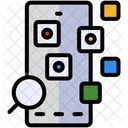 Mobile App Travel Traveling Icône