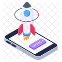 Business Launch App Launch Software Launch Icon