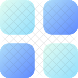 Mobile app menu Icon - Download in Gradient Style