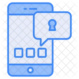Mobile app security  Icon