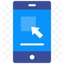 Mobile Application Online Shopping Phone Icon