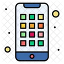 Mobile Application Mobile Menu Device Icon