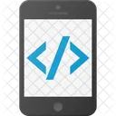 Mobile Application Coding  Icon