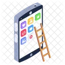 Mobile Apps Mobile Applications Mobile Menu アイコン