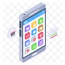 Mobile Apps Mobile Applications Mobile Menu アイコン
