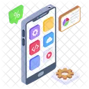 App Settings App Configurations Mobile Apps Management Icon