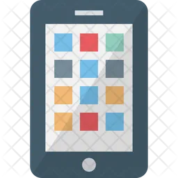 Mobile apps menu  Icon