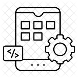 Mobile apps setting  Icon