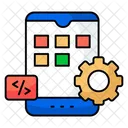 Mobile Apps Setting Mobile Configuration Mobile Development Icon