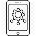 Webpage Setting Website Service Mobile Coding Icon