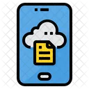 Cloud Computing Smartphone Cloud Icon