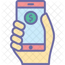 Mobile Bank  Icon