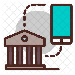 Mobile Bank  Icon