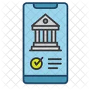 Mobile Bank App Icon