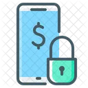 Mobile Bank Lock Mobile Icon