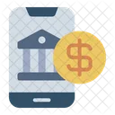 Mobile Banking Bank Finance Icon