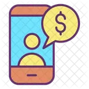 Mmobile Payment Mobile Banking Dollar Transfer Icon