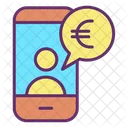 Mpayment Business Mobile Banking Euro Transfer Icon
